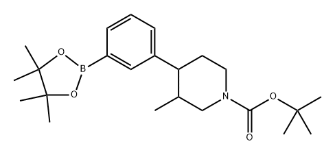 2819706-71-1 tert-butyl 3-methyl-4-(3-(4,4,5,5-tetramethyl-1,3,2-dioxaborolan-2-yl)phenyl)piperidine-1-carboxylate