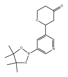 2819707-05-4 2-(5-(4,4,5,5-tetramethyl-1,3,2-dioxaborolan-2-yl)pyridin-3-yl)tetrahydro-4H-pyran-4-one