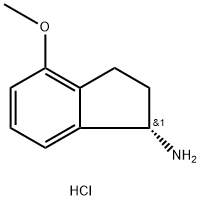 (S)-4-甲氧基-2,3-二氢-1H-茚-1-胺盐酸盐, 2820101-69-5, 结构式