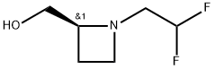 (S)-(1-(2,2-二氟乙基)氮杂环丁烷-2-基)甲醇, 2820536-96-5, 结构式