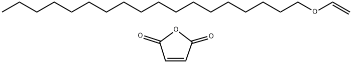 硬脂基乙烯基醚/MA 共聚物,28214-64-4,结构式