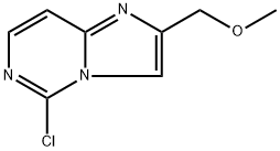 5-氯-2-(甲氧甲基)咪唑并[1,2-C]嘧啶, 2821786-45-0, 结构式
