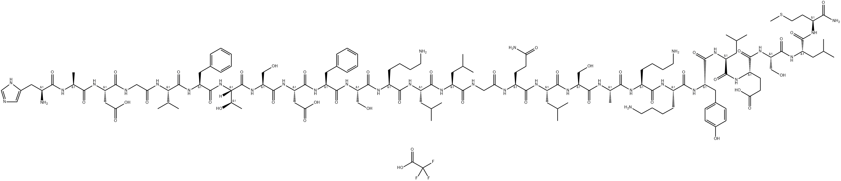 PHI 27 (HUMAN)三氟乙酸盐, 2828433-29-8, 结构式