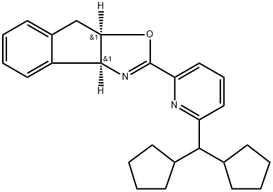 (3AS,8AR)-2-(6-(二环戊基甲基)吡啶-2-基)-3A,8A-二氢-8H-茚并[1,2-D]恶唑,2828438-58-8,结构式
