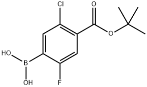 2828439-64-9 (4-(叔丁氧基羰基)-5-氯-2-氟苯基)硼酸