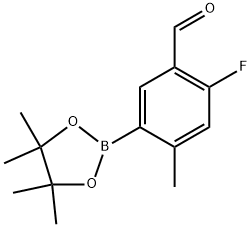 2828439-77-4 (4-氟-5-甲酰基-2-甲基苯基)硼酸频哪醇酯