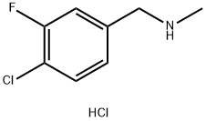 1-(4-Chloro-3-fluorophenyl)-N-methylmethanamine hydrochloride|1-(4-氯-3-氟苯基)-N-甲基甲胺盐酸盐