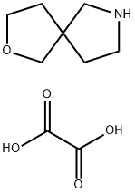 2-oxa-7-azaspiro[4.4]nonane hemioxalate Struktur