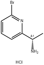 (S)-1-(6-溴吡啶-2-基)乙胺二盐酸盐, 2829279-69-6, 结构式