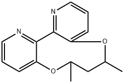 6H-[1,5]Dioxonino[7,6-b:8,9-b']dipyridine, 7,8-dihydro-6,8-dimethyl-, (6R,8R,13aS)- Structure