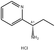 (S)-1-(吡啶-2-基)丙-1-胺二盐酸盐, 2829292-58-0, 结构式