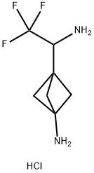 2830579-48-9 3-(1-氨基-2,2,2-三氟乙基)双环[1.1.1]戊烷-1-胺盐酸盐