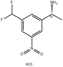 2832104-36-4 (R)-1-(3-(二氟甲基)-5-硝基苯基)乙烷-1-胺盐酸盐