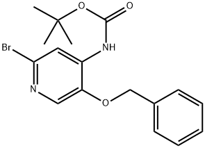 2834079-63-7 (5-(苄氧基)-2-溴吡啶-4-基)氨基甲酸叔丁酯