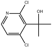 2,4-Dichloro-α,α-dimethyl-3-pyridinemethanol Structure