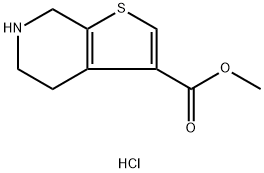 Methyl 4,5,6,7-tetrahydrothieno[2,3-c]pyridine-3-carboxylate hydrochloride|4,5,6,7-四氢噻吩并[2,3-C]吡啶-3-羧酸甲酯盐酸盐