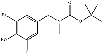 INDEX NAME NOT YET ASSIGNED|6-溴-4-氟-5-羟基异吲哚-2-羧酸叔丁酯