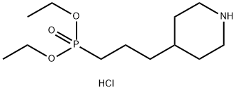 Diethyl (3-(piperidin-4-yl)propyl)phosphonate hydrochloride Structure