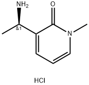 (R)-3-(1-Aminoethyl)-1-methylpyridin-2(1H)-one hydrochloride Structure