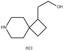 2-(7-Azaspiro[3.5]nonan-1-yl)ethan-1-ol hydrochloride Struktur