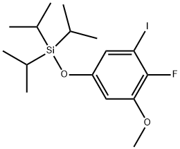 (4-Fluoro-3-iodo-5-methoxyphenoxy)triisopropylsilane|(4-氟-3-碘-5-甲氧基苯氧基)三异丙基硅烷