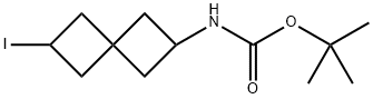 (6-碘螺[3.3]庚-2-基)氨基甲酸叔丁酯,2852761-38-5,结构式