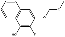 2-氟-3-(甲氧基甲氧基)萘-1-醇,2852767-10-1,结构式