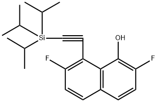 2852767-37-2 2,7-二氟-8-(三异丙基硅基)乙炔基)萘-1-醇