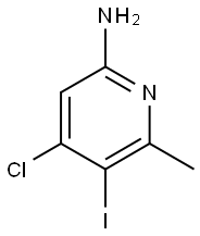 4-Chloro-5-iodo-6-methylpyridin-2-amine|4-氯-5-碘-6-甲基吡啶-2-胺