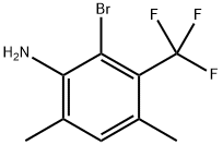 2-Bromo-4,6-dimethyl-3-(trifluoromethyl)aniline|2-溴-4,6-二甲基-3-(三氟甲基)苯胺