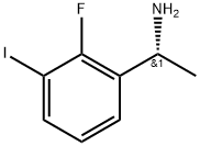 (R)-1-(2-Fluoro-3-iodophenyl)ethan-1-amine Struktur