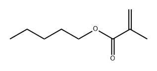 POLY(N-AMYL METHACRYLATE) 结构式