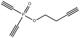 But-3-yn-1-yl diethynylphosphinate Structure