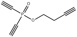 丁-3-炔-1-基二乙炔基次膦酸酯,2855112-11-5,结构式