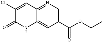 7-氯-6-氧代-5,6-二氢-1,5-萘吡啶-3-羧酸乙酯, 2855938-43-9, 结构式