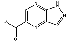 1H-吡唑并[3,4-B]吡嗪-5-羧酸, 2860564-31-2, 结构式