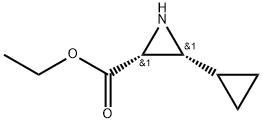 Ethyl (2R,3R)-3-cyclopropylaziridine-2-carboxylate Structure