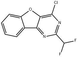 2866218-02-0 4-氯-2-(二氟甲基)苯并呋喃并[3,2-D]嘧啶