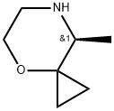 (S)-8-Methyl-4-oxa-7-azaspiro[2.5]octane Structure