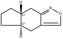 4H-Indeno[5,6-c]isoxazole,4a-alpha-,5,6,7,7a-bta-,8-hexahydro-(8CI) Structure