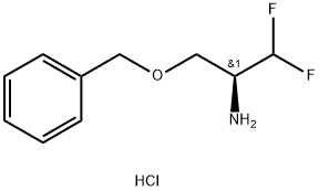 (S)-3-(Benzyloxy)-1,1-difluoropropan-2-amine hydrochloride|(S)-3-(苄氧基)-1,1-二氟丙烷-2-胺盐酸盐