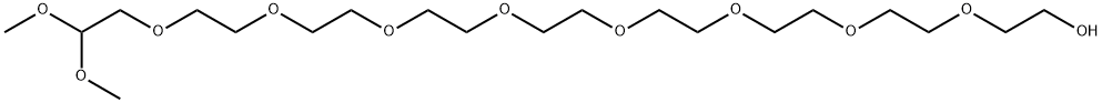 3-甲氧基-2,5,8,11,14,17,20,23,26-壬氧基二十八烷-28-醇, 2874309-17-6, 结构式