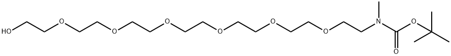 2874309-76-7 叔丁基(20-羟基-3,6,9,12,15,18-六氧羰基)(甲基)氨基甲酸酯