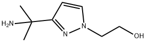 2-(3-(2-Aminopropan-2-yl)-1H-pyrazol-1-yl)ethan-1-ol Struktur