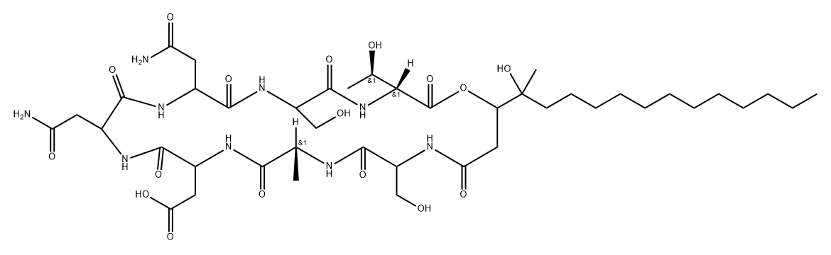 球孢黑粉菌素,288631-37-8,结构式