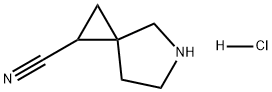 5-氮杂螺[2.4]庚烷-1-腈(盐酸盐), 2887425-86-5, 结构式
