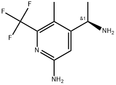 2887439-71-4 4-吡啶甲胺,6-氨基-Α,3-二甲基-2-(三氟甲基)-,(AR)-