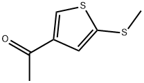 1-(5-(methylthio)thiophen-3-yl)ethanone Struktur