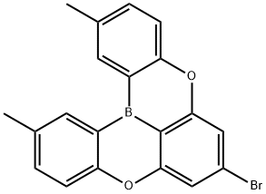 7-bromo-2,12-dimethyl-5,9-dioxa-13b-boranaphtho[3,2,1-de]anthracene Structure