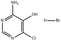 4-Amino-6-chloropyrimidin-5-ol (hydrobromide) Structure